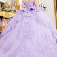 Off Shoulder Sweetheart Neckline Quinceanera Dress by Cinderella Couture USA AS8160J
