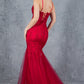 Sweetheart Neckline Spaghetti Straps Party Dress by Cinderella Couture USA AS8175J