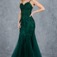 Sweetheart Neckline Spaghetti Straps Party Dress by Cinderella Couture USA AS8175J