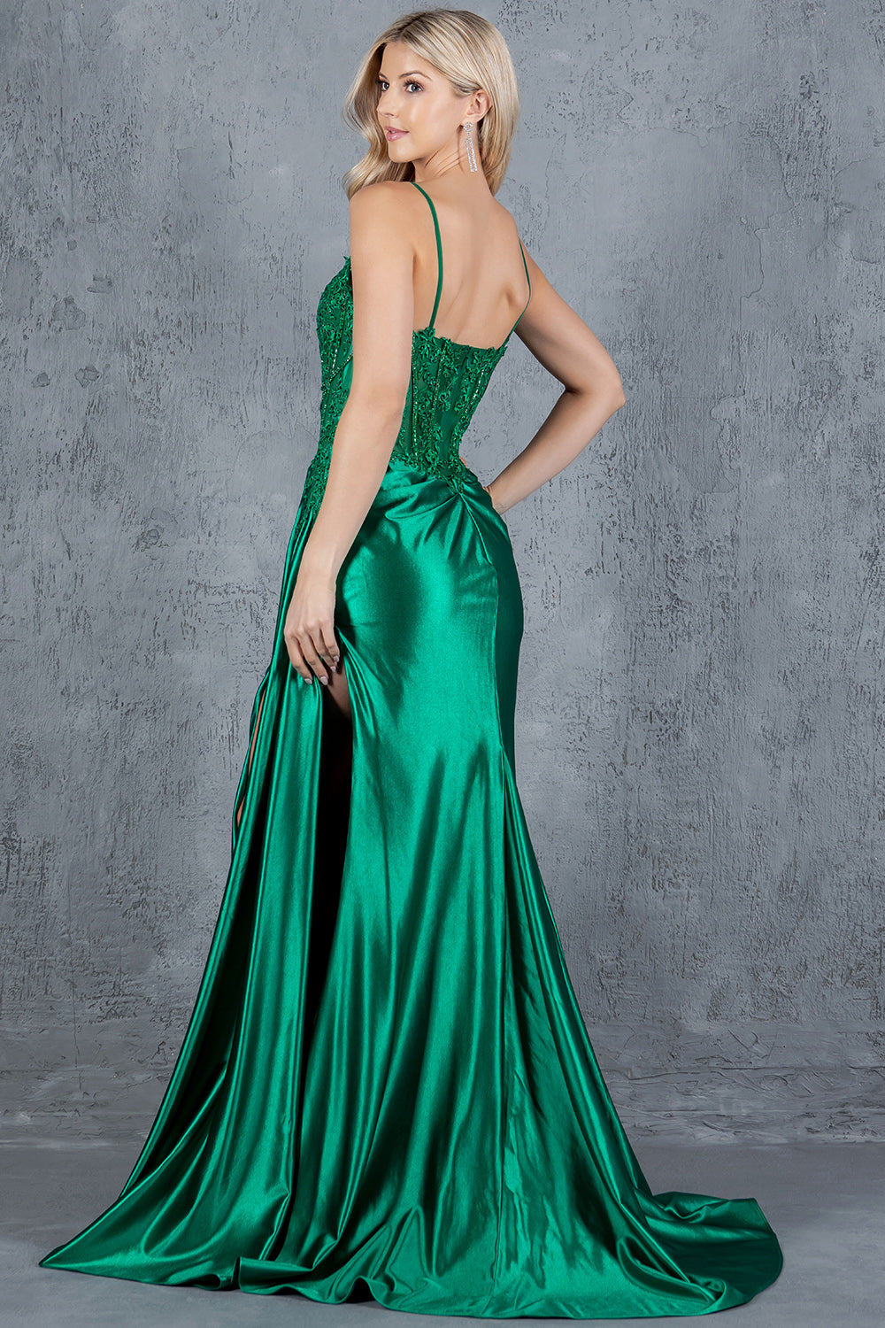 Sequins Spaghetti Straps Sheath Party Dress by Cinderella Couture USA AS8177J