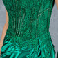 Sequins Spaghetti Straps Sheath Party Dress by Cinderella Couture USA AS8177J