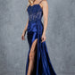 Sequins Spaghetti Straps Sheath Party Dress by Cinderella Couture USA AS8177J