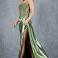 Sequins Spaghetti Straps Sheath Party Dress by Cinderella Couture USA AS8177J
