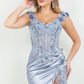 Lace Off Shoulder Short Party Dress by Cinderella Couture USA AS8181JS