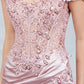 Lace Off Shoulder Short Party Dress by Cinderella Couture USA AS8181JS