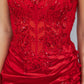 Lace Off Shoulder Short Party Dress by Cinderella Couture USA AS8181JS