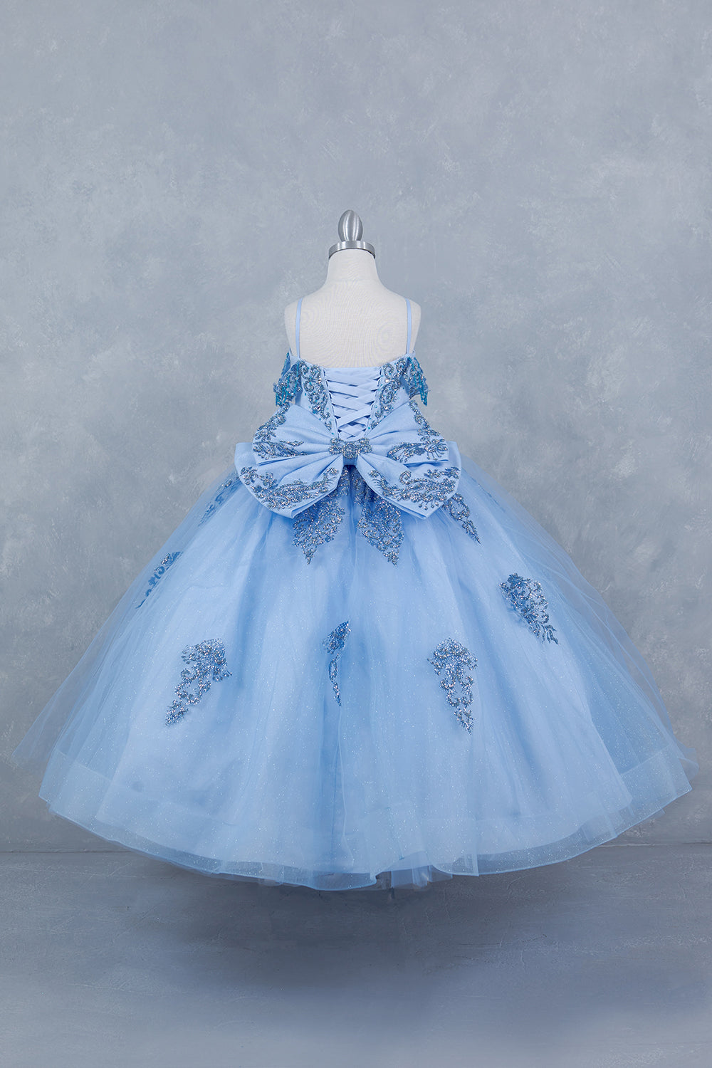 Off Shoulder A-Line Girl Communion Dress by Cinderella Couture USA AS8190