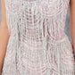 Stone Dangles Strap Sheath Party Dress by Cinderella Couture USA AS8192J