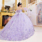 Off Shoulder Puff Sleeve Quinceanera Dress by Cinderella Couture USA AS8210J