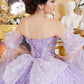 Off Shoulder Puff Sleeve Quinceanera Dress by Cinderella Couture USA AS8210J