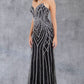 Strapless Sweetheart Neckline Party Dress by Cinderella Couture USA AS8221J
