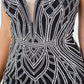 Strapless Sweetheart Neckline Party Dress by Cinderella Couture USA AS8221J
