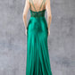 Beaded Satin Sweetheart Neckline Party Dress by Cinderella Couture USA AS8247J