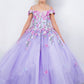 Lace Off Shoulder A-Line Girl Communion Dress by Cinderella Couture USA AS8260
