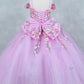 Lace Off Shoulder A-Line Girl Communion Dress by Cinderella Couture USA AS8260