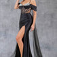 Embellished Sweetheart Neckline Party Dress by Cinderella Couture USA AS8273J