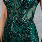 Off Shoulder Mermaid Party Dress by Cinderella Couture USA AS8274J