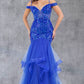 Off Shoulder Mermaid Party Dress by Cinderella Couture USA AS8274J