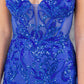 Off Shoulder Mermaid Party Dress by Cinderella Couture USA AS8274J