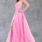 Glitter Beadwork A-Line Party Dress by Cinderella Couture USA AS8275J