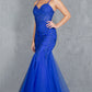 Sweetheart Neckline Spaghetti Straps Party Dress by Cinderella Couture USA AS8175J