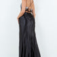 Sweetheart Neckline Leg Slit Party Dress by Cinderella Couture USA AS8285J