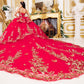 Two Tone with Tail Quinceanera Dress by Cinderella Couture USA AS8310J