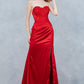 Strapless Sweetheart Neckline Dress by Cinderella Couture USA AS8453J