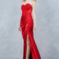 Strapless Sweetheart Neckline Dress by Cinderella Couture USA AS8453J
