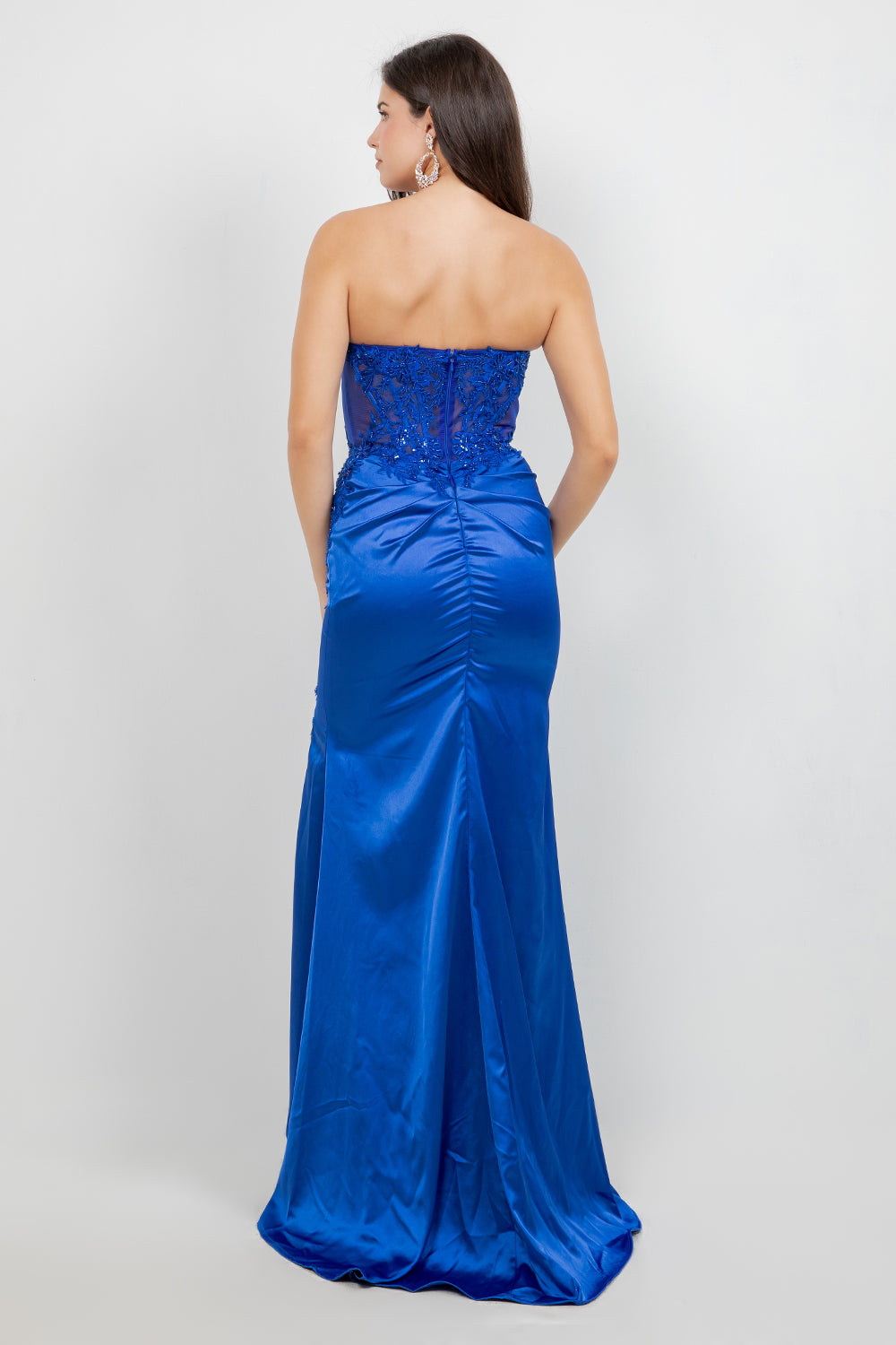 Strapless Sweetheart Neckline Dress by Cinderella Couture USA AS8453J