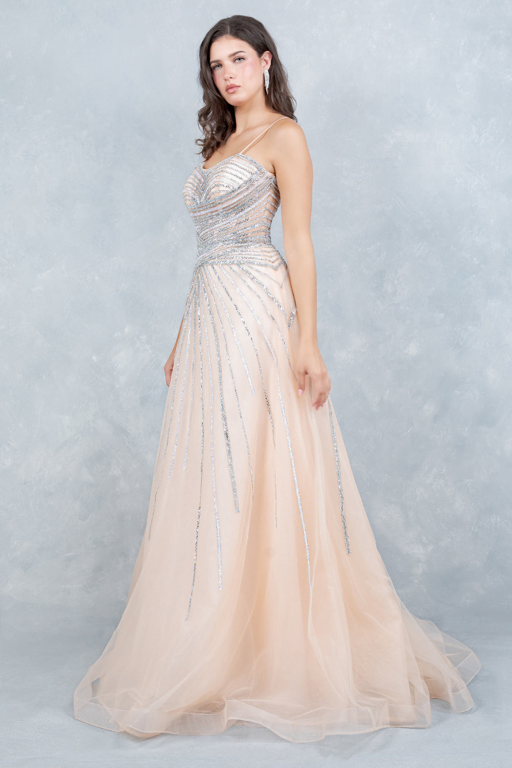 Sweetheart Neckline A-Line Dress by Cinderella Couture USA AS8569J