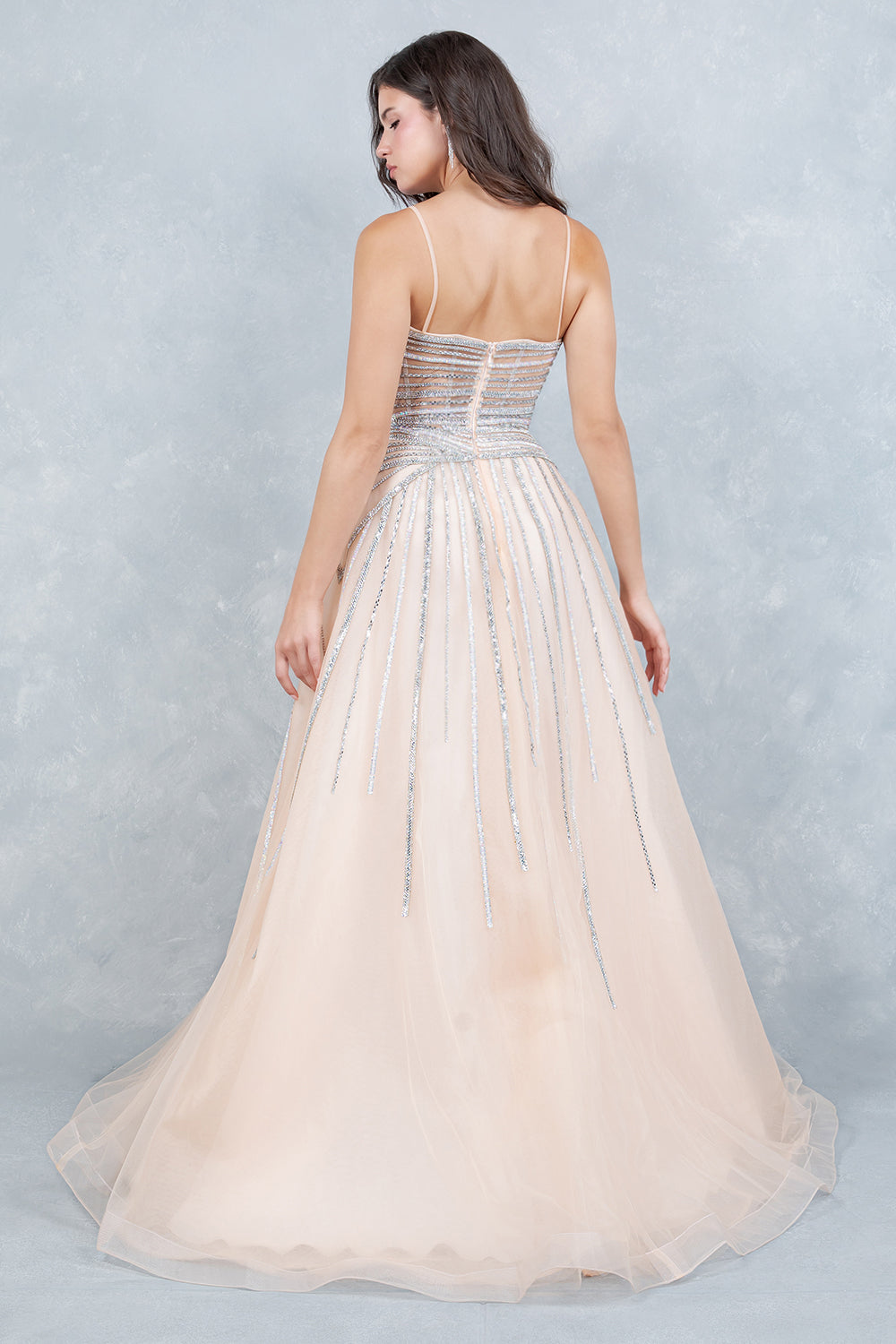 Sweetheart Neckline A-Line Dress by Cinderella Couture USA AS8569J