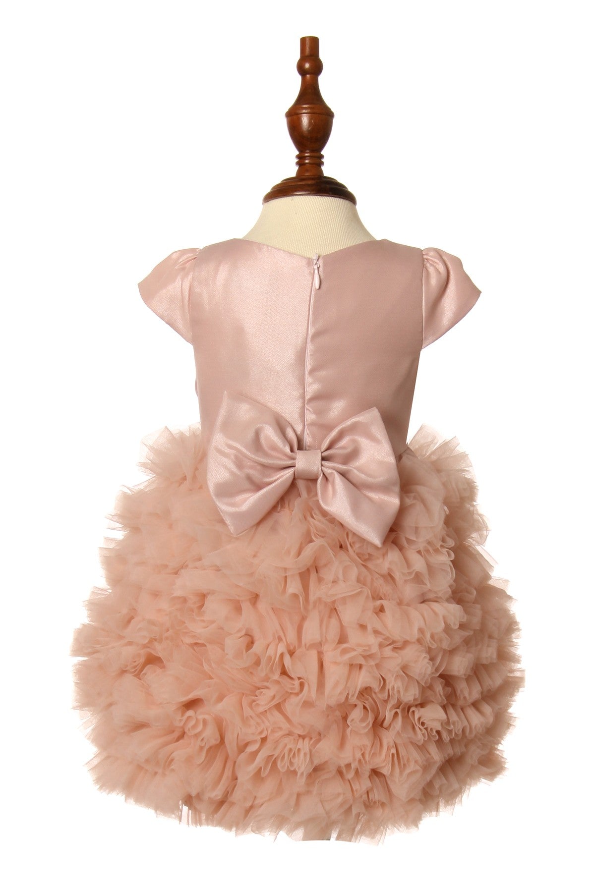 Elegant Cute Ruffled Bubble Baby Dress by Cinderella Couture USA AS9116B