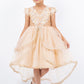 Sequin Cap Sleeve Flower Girl Dress by Cinderella Couture USA AS9123