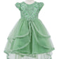 Sequin Cap Sleeve Flower Girl Dress by Cinderella Couture USA AS9123