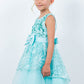 Sleeveless Sequin Layered Girl Party Dress by Cinderella Couture USA AS9131