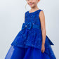 Sleeveless Sequin Layered Girl Party Dress by Cinderella Couture USA AS9131