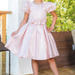 Beautiful Cap Puff Sleeve Flower Girl Dress by Cinderella Couture USA AS9143