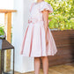 Beautiful Cap Puff Sleeve Flower Girl Dress by Cinderella Couture USA AS9143