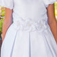 Beautiful Cap Puff Sleeve Flower Girl Dress by Cinderella Couture USA AS9143