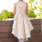 Beautiful Sleeveless High Low Girl Party Dress by Cinderella Couture USA AS9147