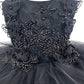 Butterfly Sequin Layered Tulle Baby Dress by Cinderella Couture USA AS9149B