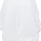 Beautiful Illusion Tulle Flower Girl Dress by Cinderella Couture USA AS9153