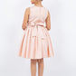 Applique V-Neck Plead Girl Party Dress by Cinderella Couture USA AS9160
