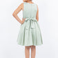 Applique V-Neck Plead Girl Party Dress by Cinderella Couture USA AS9160