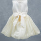 Sleeveless Tulle Petals A-Line Girl Communion Dress by Cinderella Couture USA AS9173B