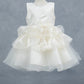 Layers Ruffled Classic Boat Neckline Girl Communion Dress by Cinderella Couture USA AS9174B