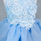 Organza Multi-Layered A-Line Girl Communion Dress by Cinderella Couture USA AS9176
