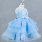 Organza Multi-Layered A-Line Girl Communion Dress by Cinderella Couture USA AS9176