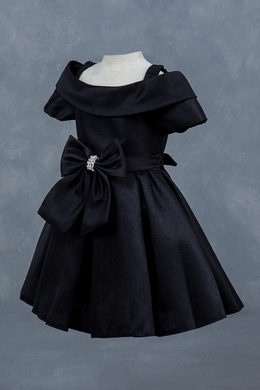 Sparkling Off Shoulder Neckline Girl Communion Dress by Cinderella Couture USA AS9177B